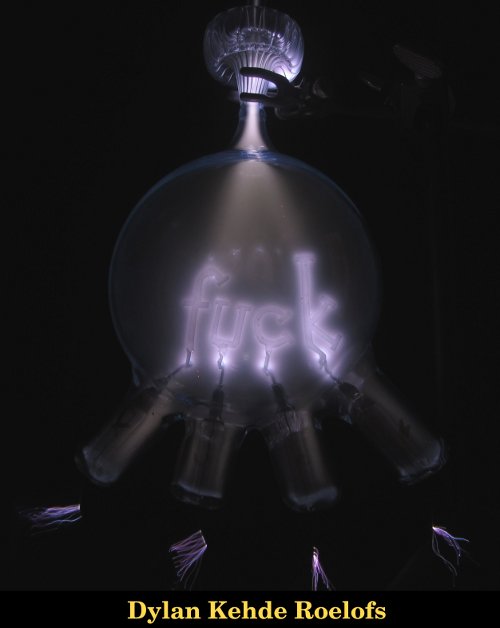 Fuxie nixie glass vacuum tube mugwump fuck bulb