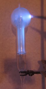 tesla coil vacuum tube bulb